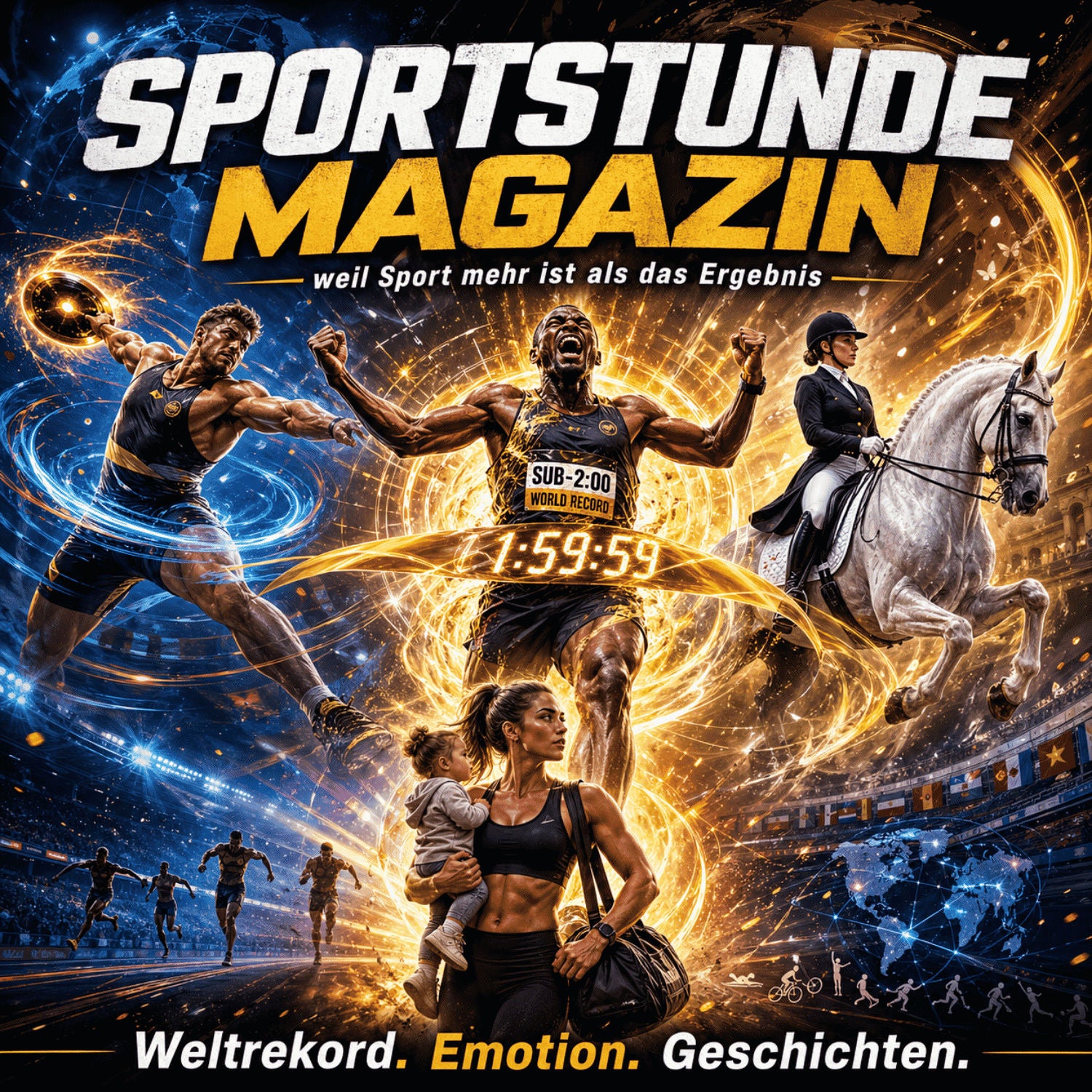 Marathon-Wahnsinn, Diskus-Power & starke Frauen im Sport