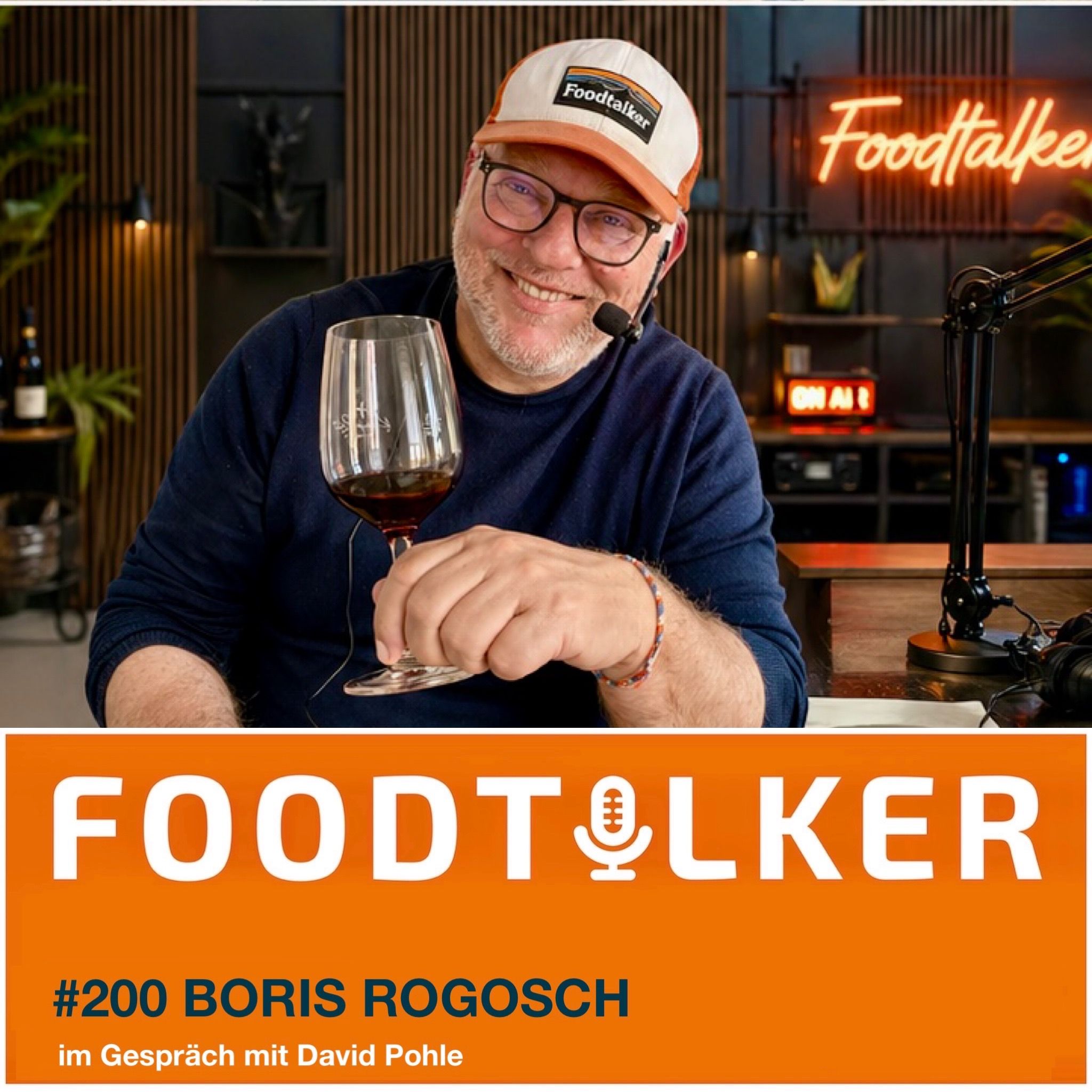 #200 Foodtalker – Die Jubiläumsfolge: Gastgeber Boris Rogosch wird selbst zum Gast