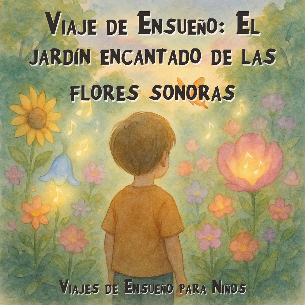 Viaje de Ensueño: El jardín encantado de las flores sonoras