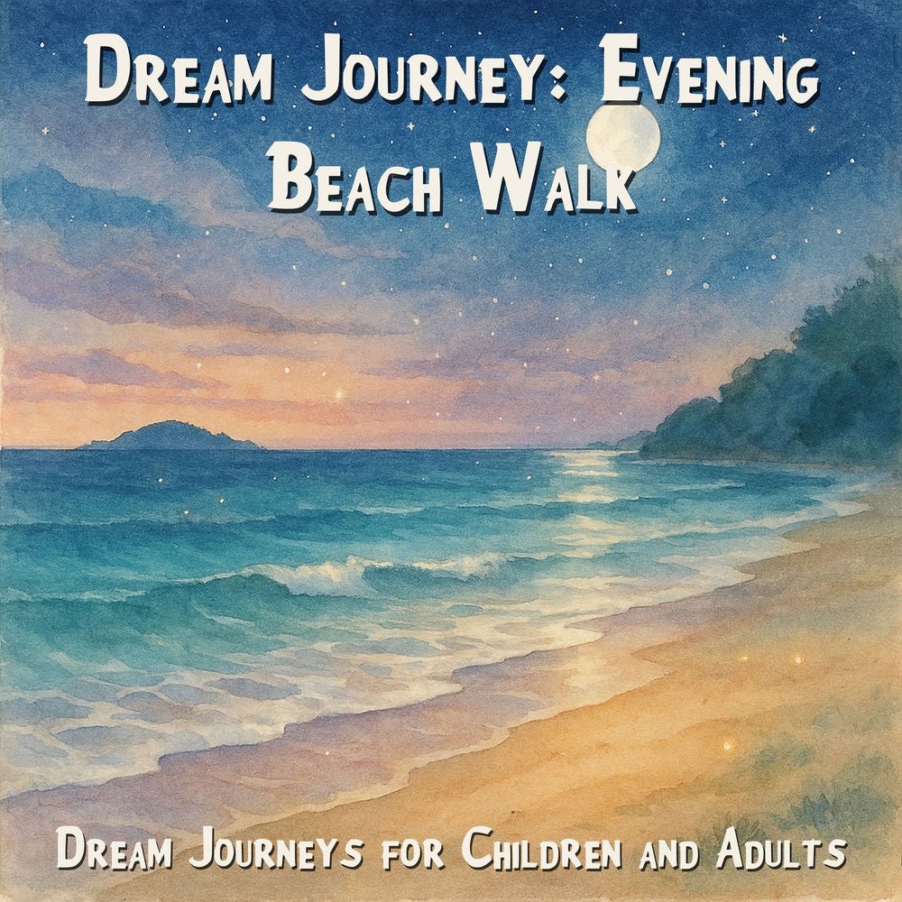 Dream Journey: Evening Beach Walk