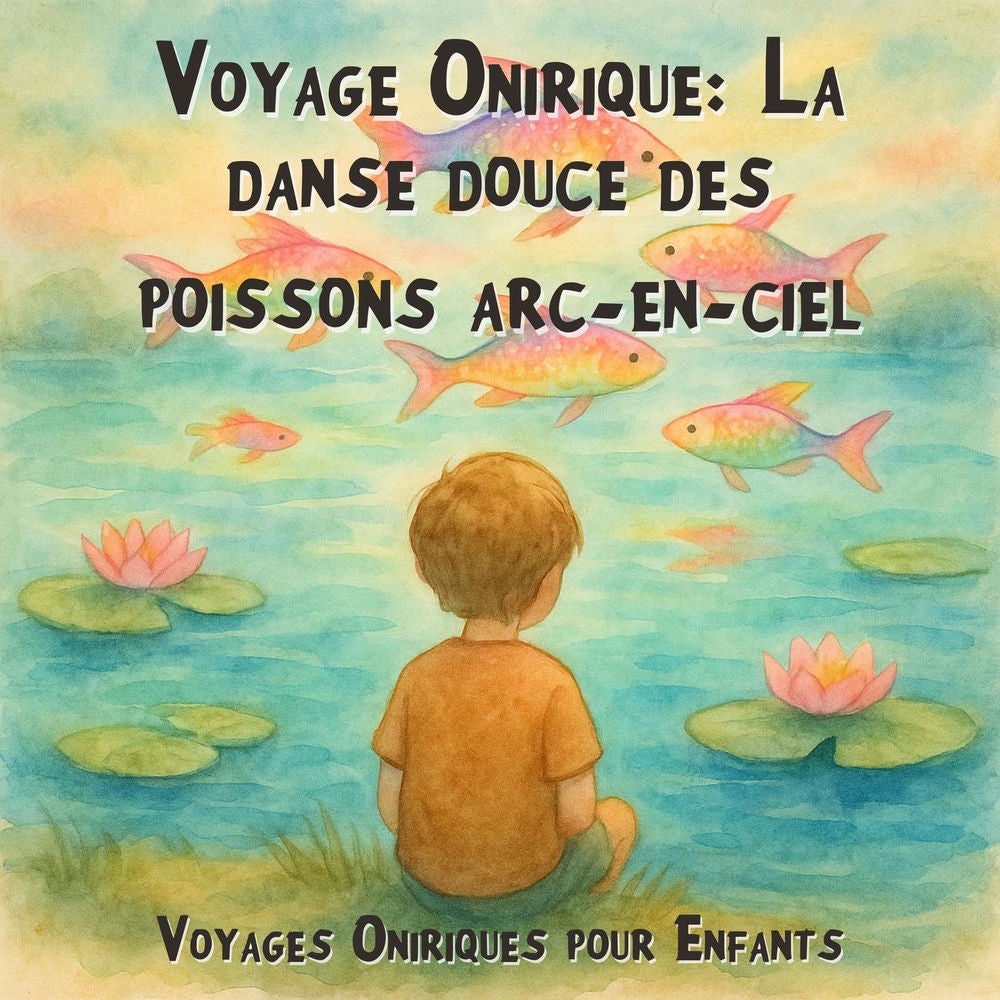 Voyage Onirique: La danse douce des poissons arc-en-ciel