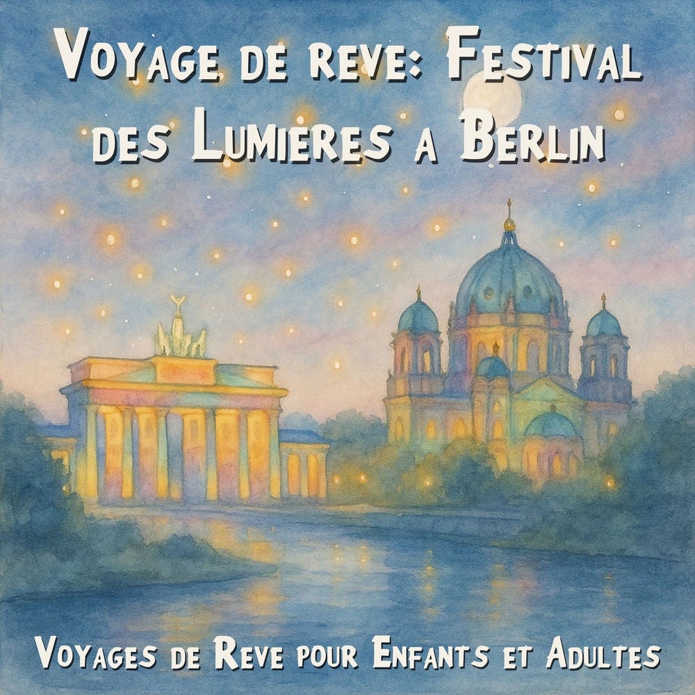 Voyage de rêve: Festival des Lumières à Berlin