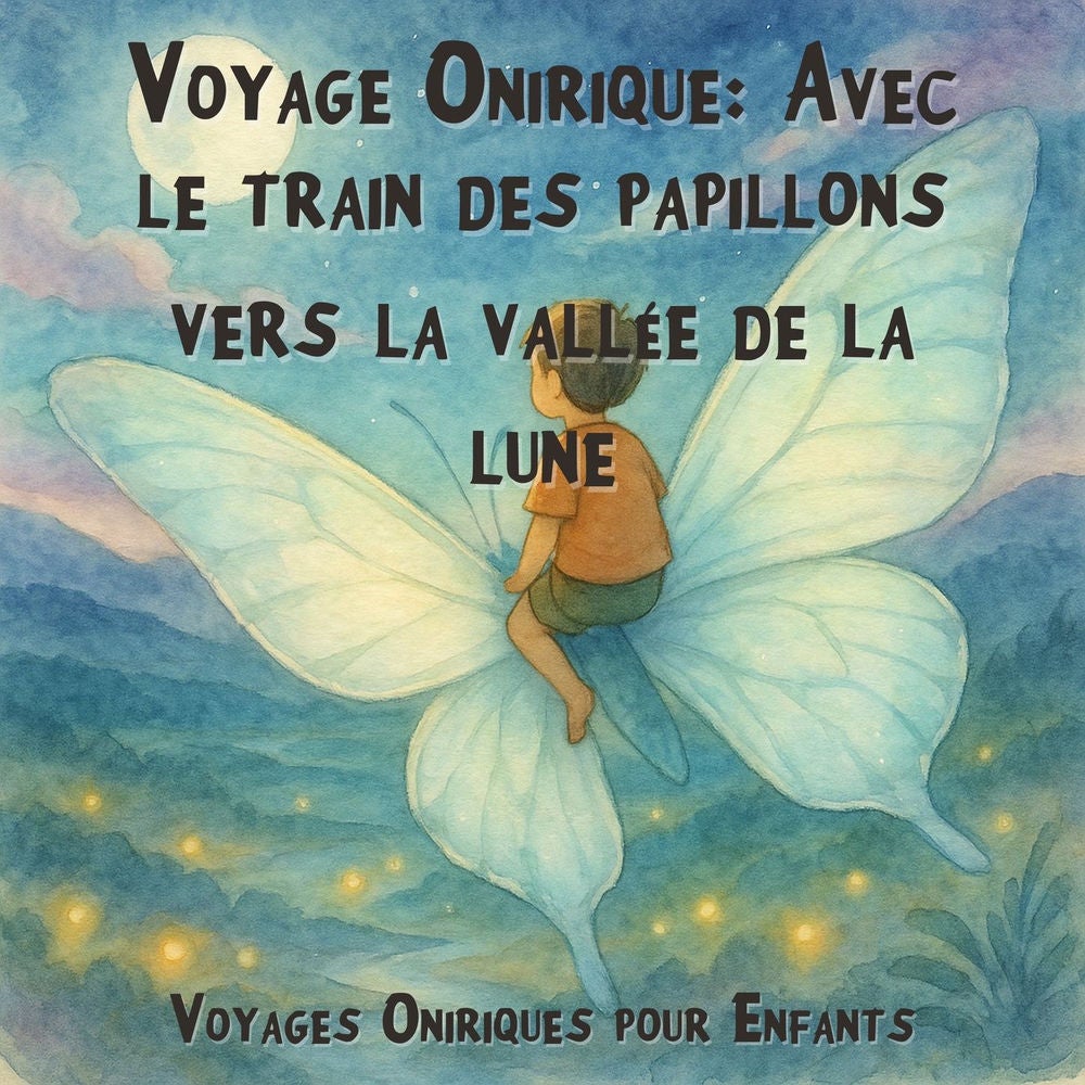 Voyage Onirique: Avec le train des papillons vers la vallée de la lune