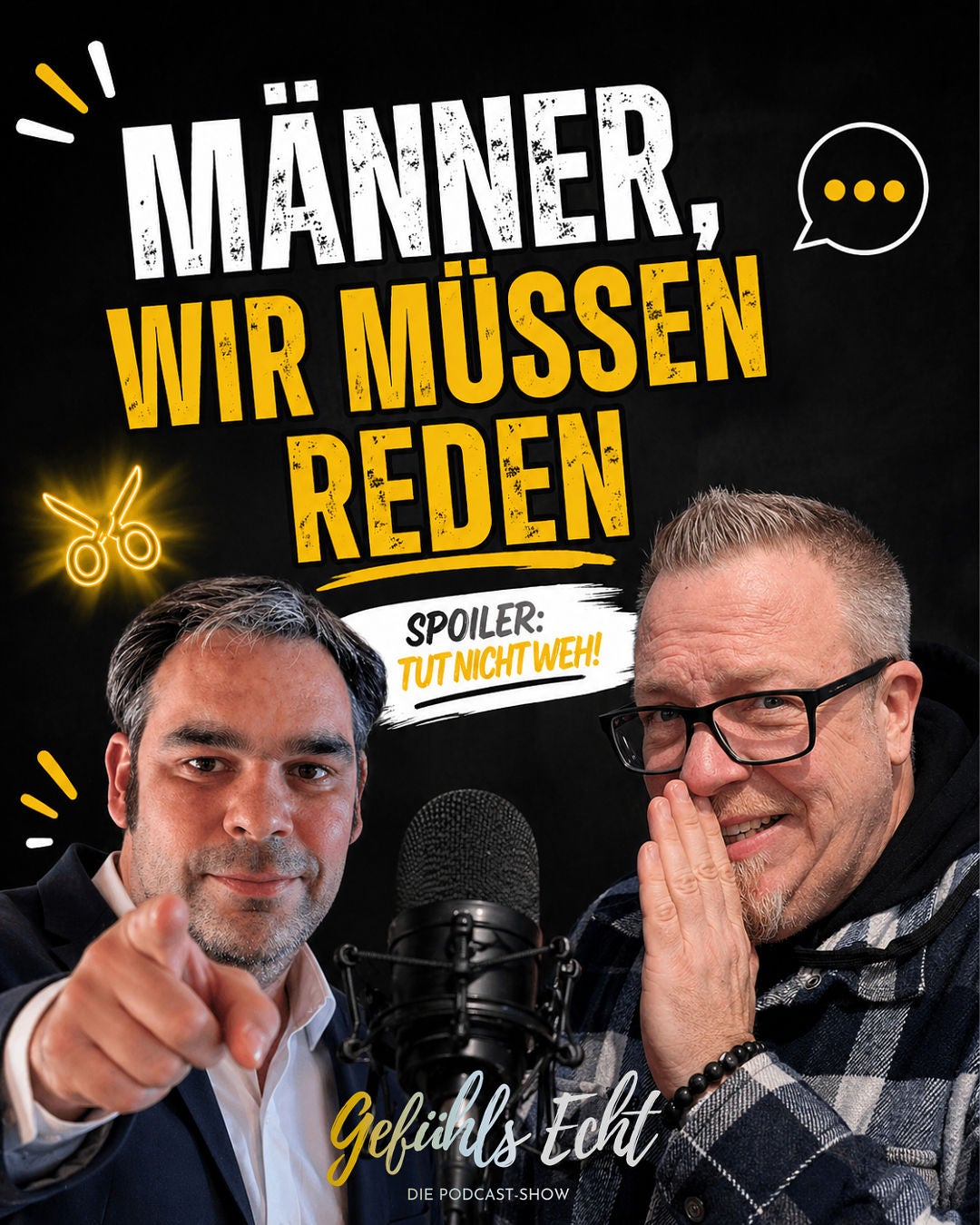 Männer, wir müssen reden - Spoiler: Tut nicht weh!
