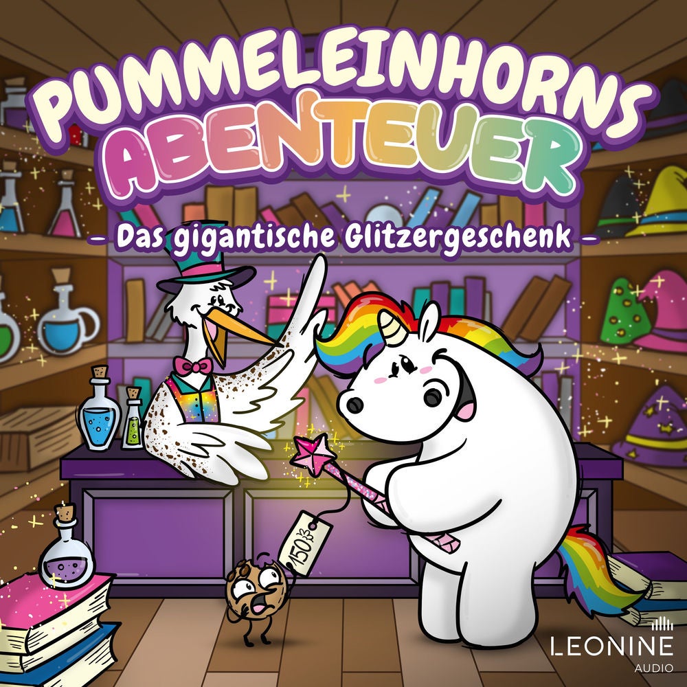 Pummeleinhorns Abenteuer - Das gigantische Glitzergeschenk