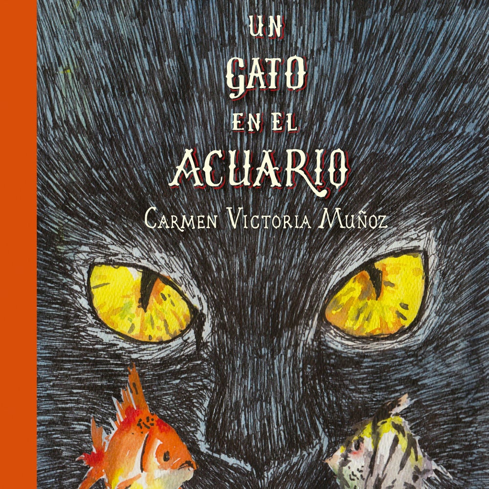 Un gato en el acuario