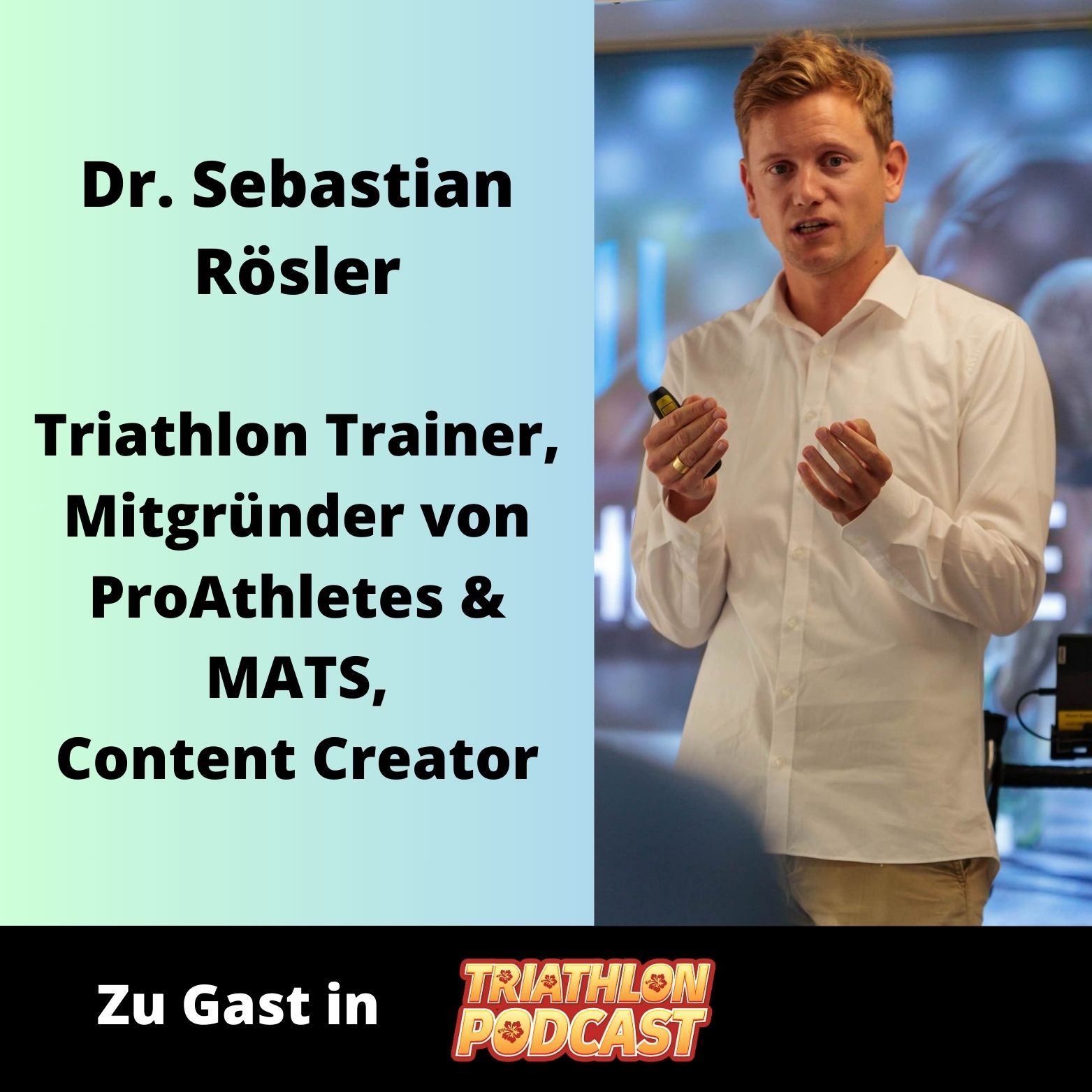 Dr. Sebastian Rösler - Triathlon Trainer und Mitgründer von ProAthletes, sowie MATS