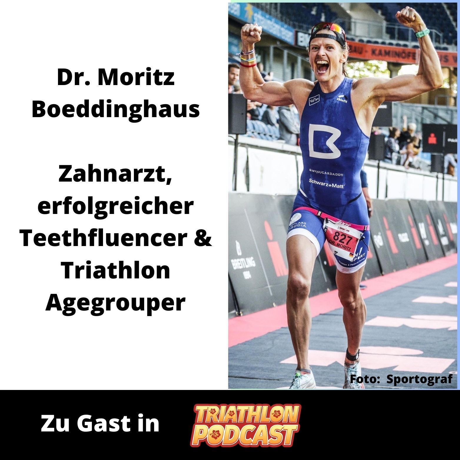 Moritz Boeddinghaus - Zahnarzt, erfolgreicher Teethfluencer & Triathlon Agegrouper