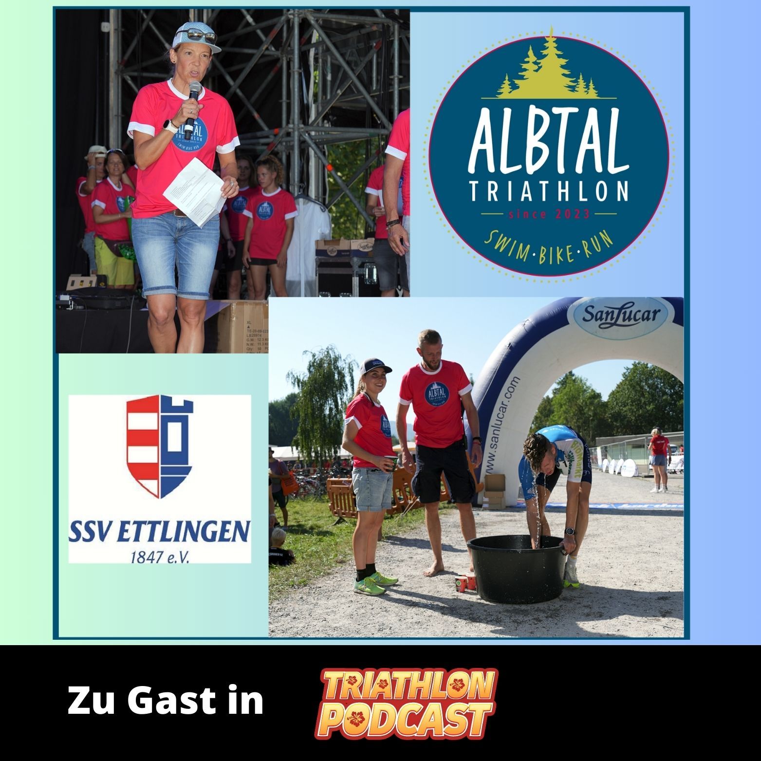 Die SWE Albtal Triathlon Orga Crew des Tri-Team SSV Ettlingen über Rennorganisation im Jahr 2023