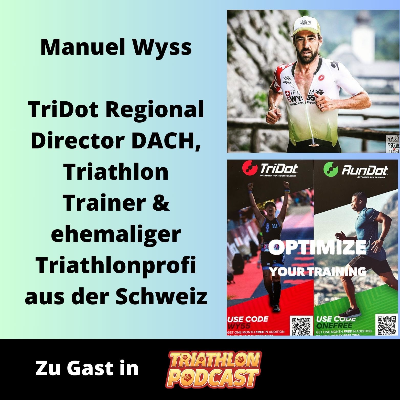 Manuel Wyss - TriDot Regional Director DACH, Triathloncoach und ehemaliger Triathlonprofi aus der Schweiz