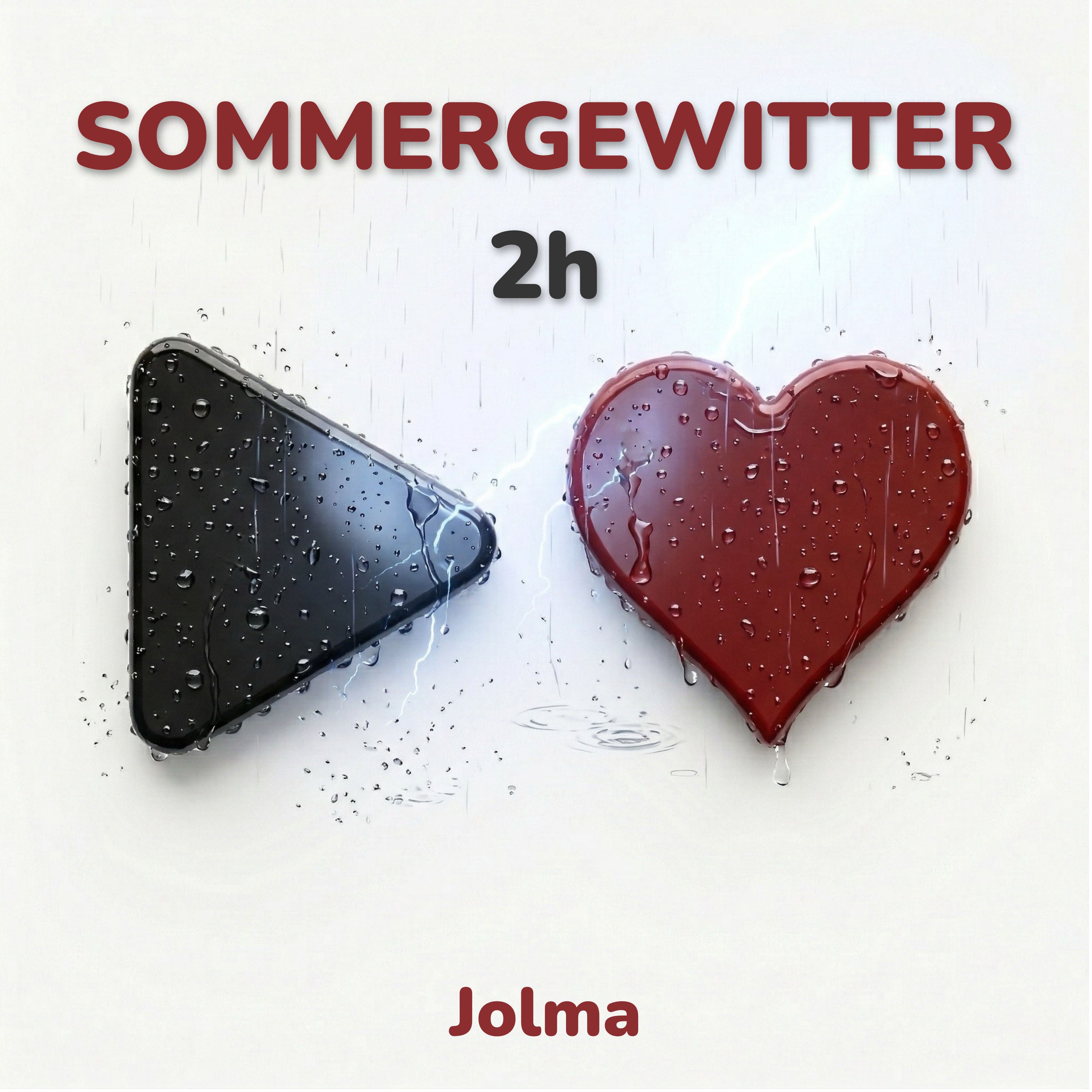 Sommergewitter - 2h Einschlafgeräusch für Babys