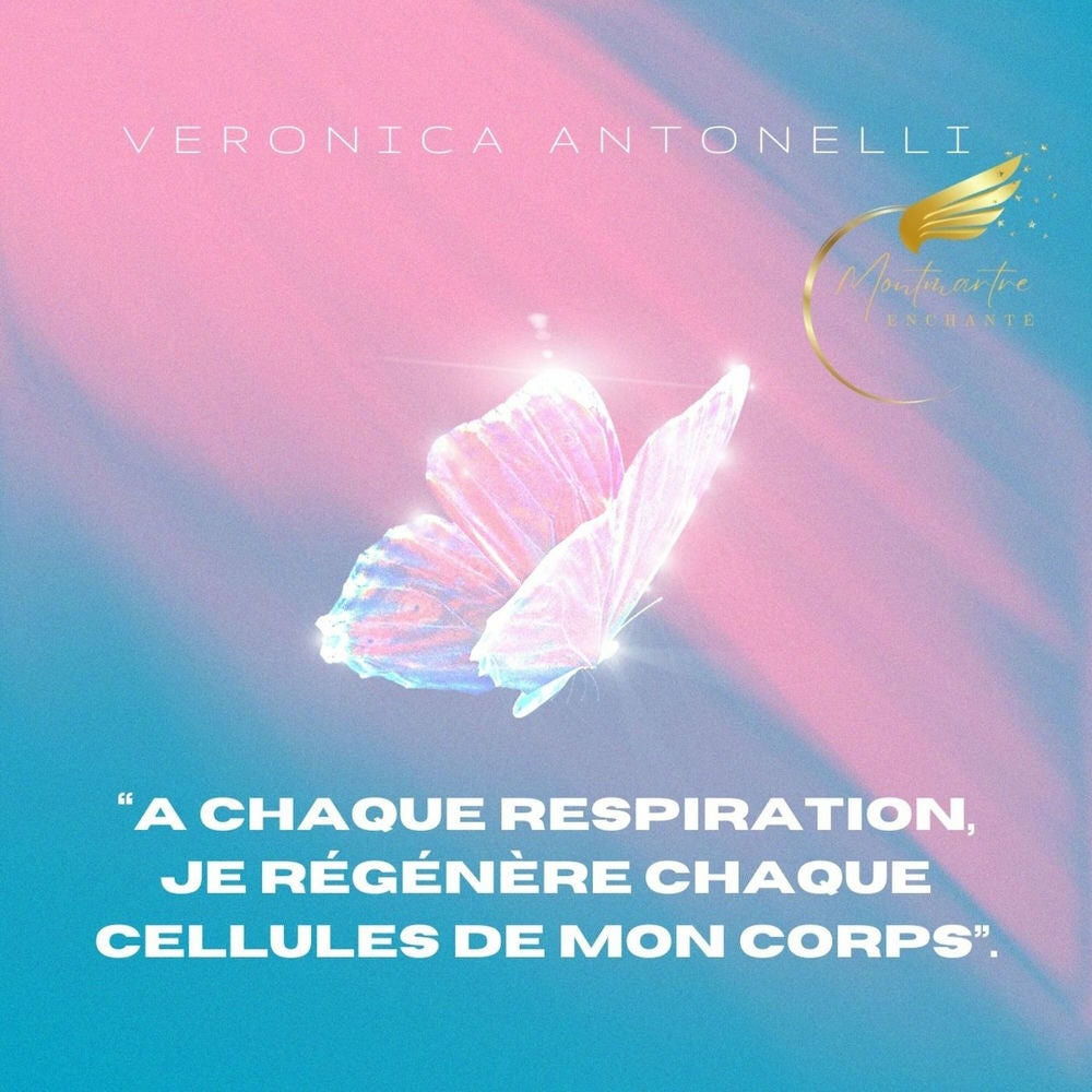 A chaque respiration, je régénère chaque cellule de mon corps