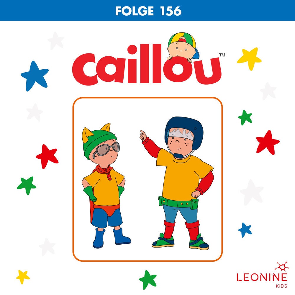 Folge 156: Caillou, der Dirigent / Caillou, der Superheld / Caillou, der Löwe