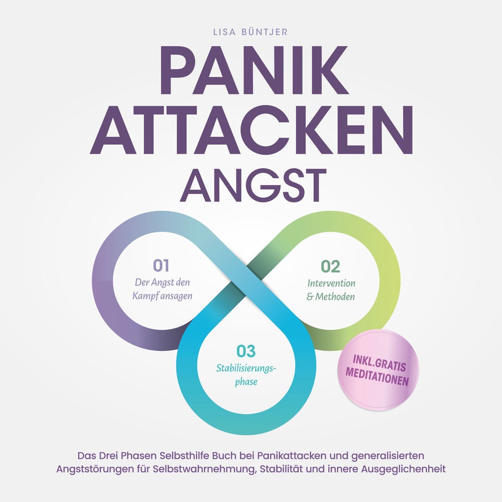 Panikattacken Angst: Das Drei Phasen Selbsthilfe Buch bei Panikattacken und generalisierten Angststörungen für mehr Skalierung, Se