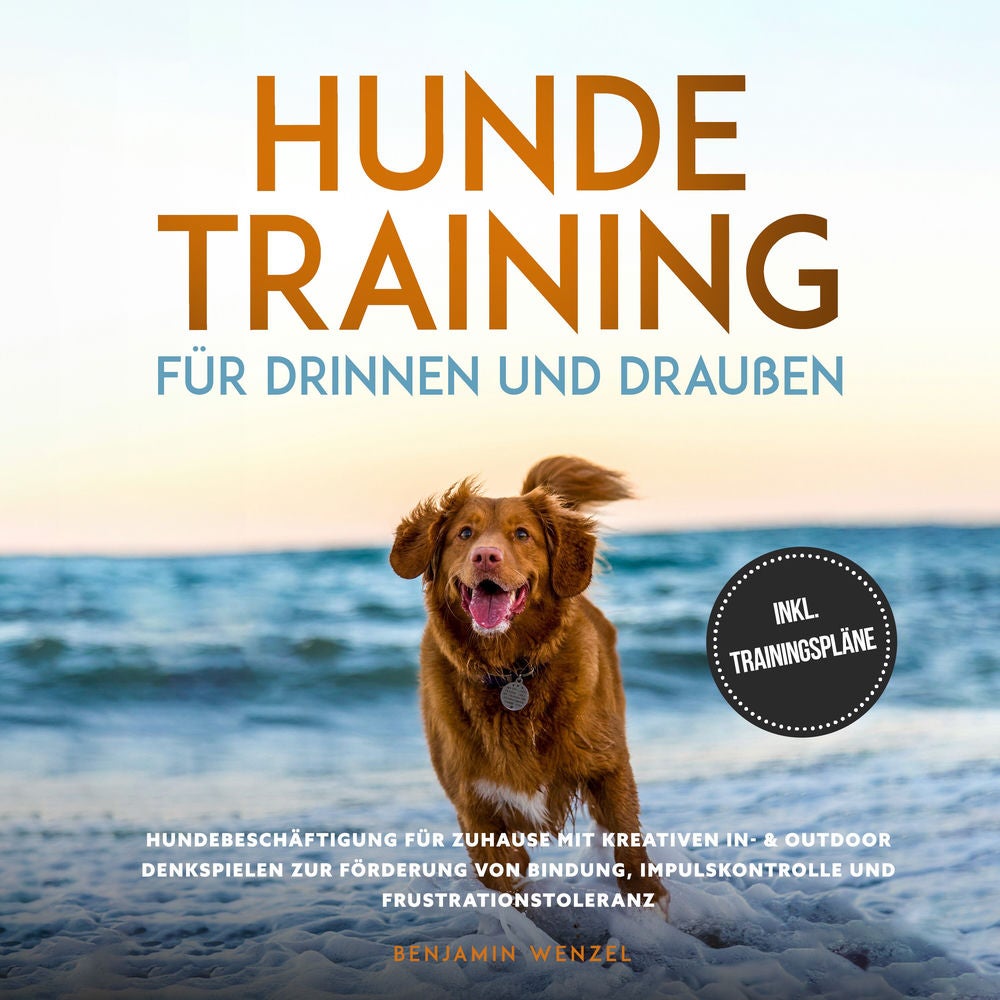Hundetraining für drinnen und draußen: Hundebeschäftigung für zuhause mit kreativen In- & Outdoor Denkspielen zur Förderung von Bi