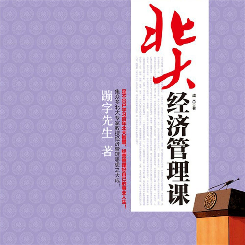 北大经济管理课