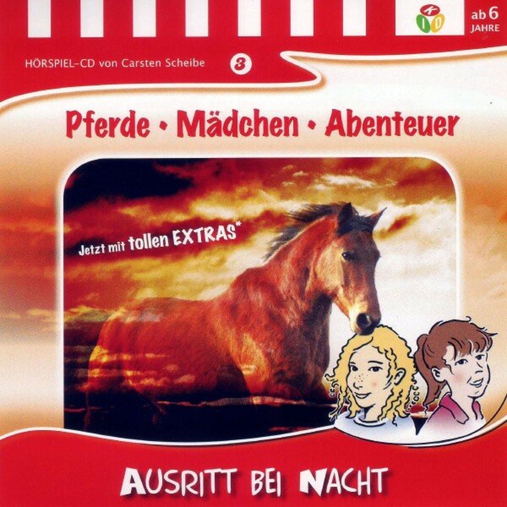 Pferde Mädchen Abenteuer - Ausritt bei Nacht