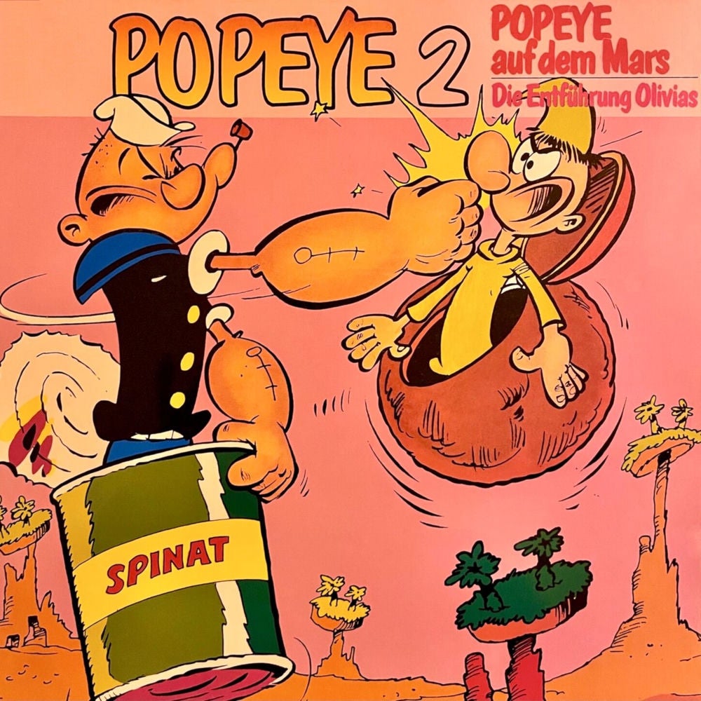 Folge 2: Popeye auf dem Mars / Die Entführung Olivias