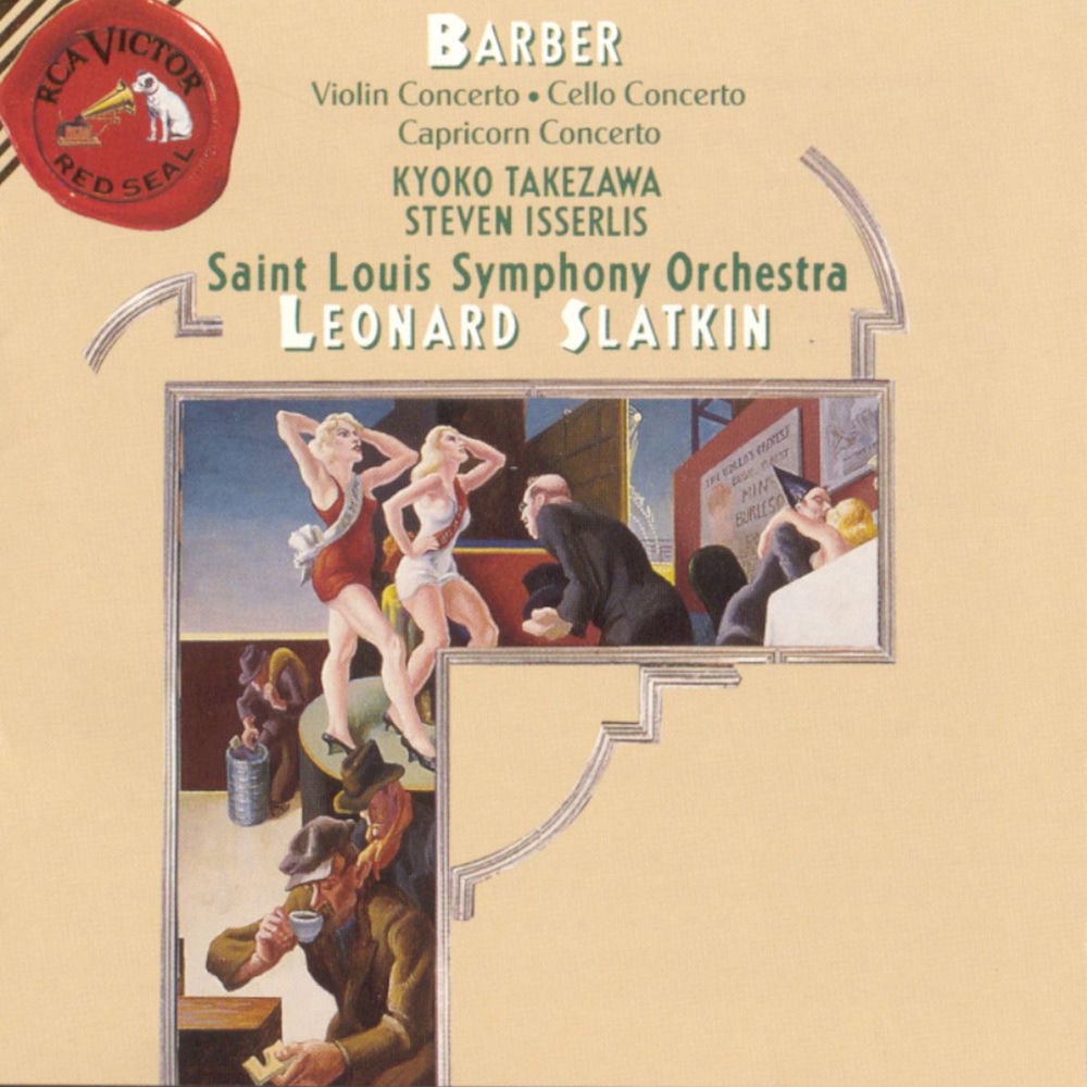 Barber: Violin, Cello & Capricorn Concertos
