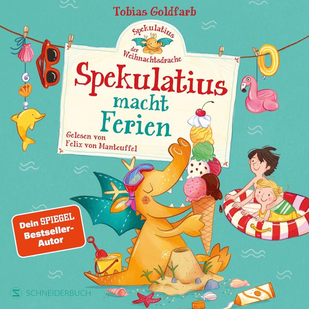 Spekulatius, der Weihnachtsdrache. Spekulatius macht Ferien