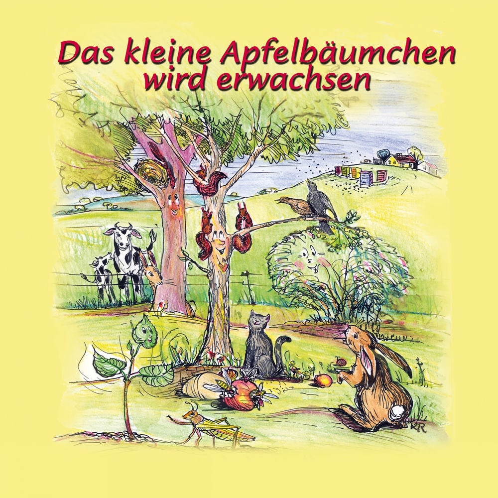 Das kleine Apfelbäumchen wird erwachsen