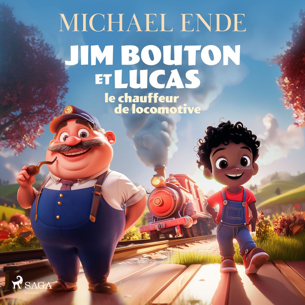 Jim Bouton et Lucas le chauffeur de locomotive