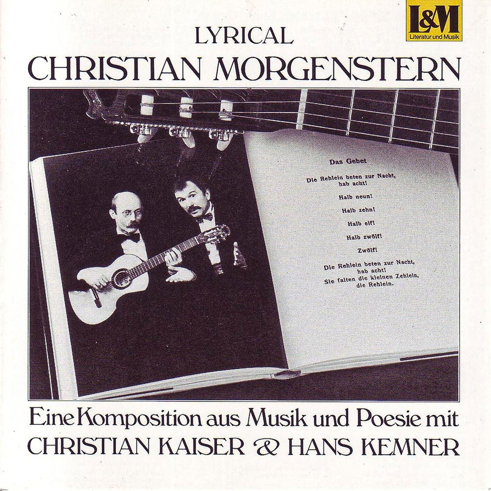 Christian Morgenstern - Eine Komposition aus Musik und Poesie mit Christian Kaiser und Hans Kemner
