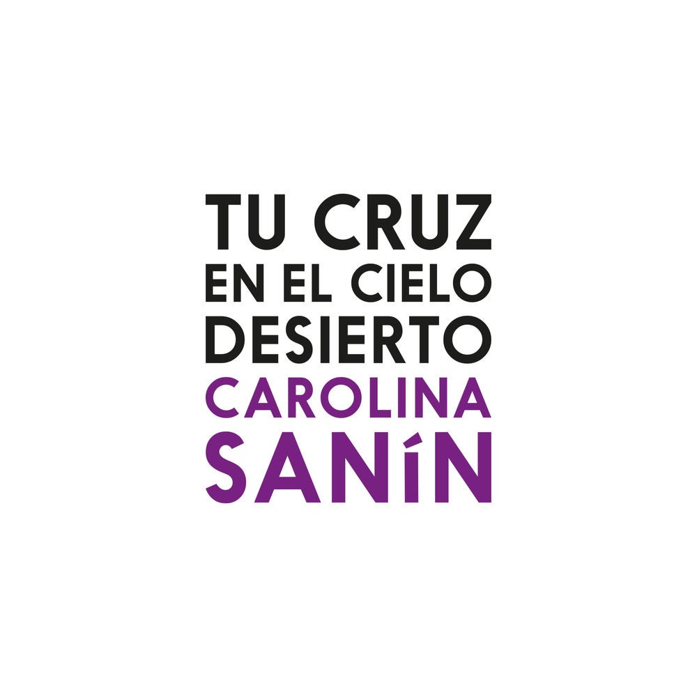 Tu cruz en el cielo desierto