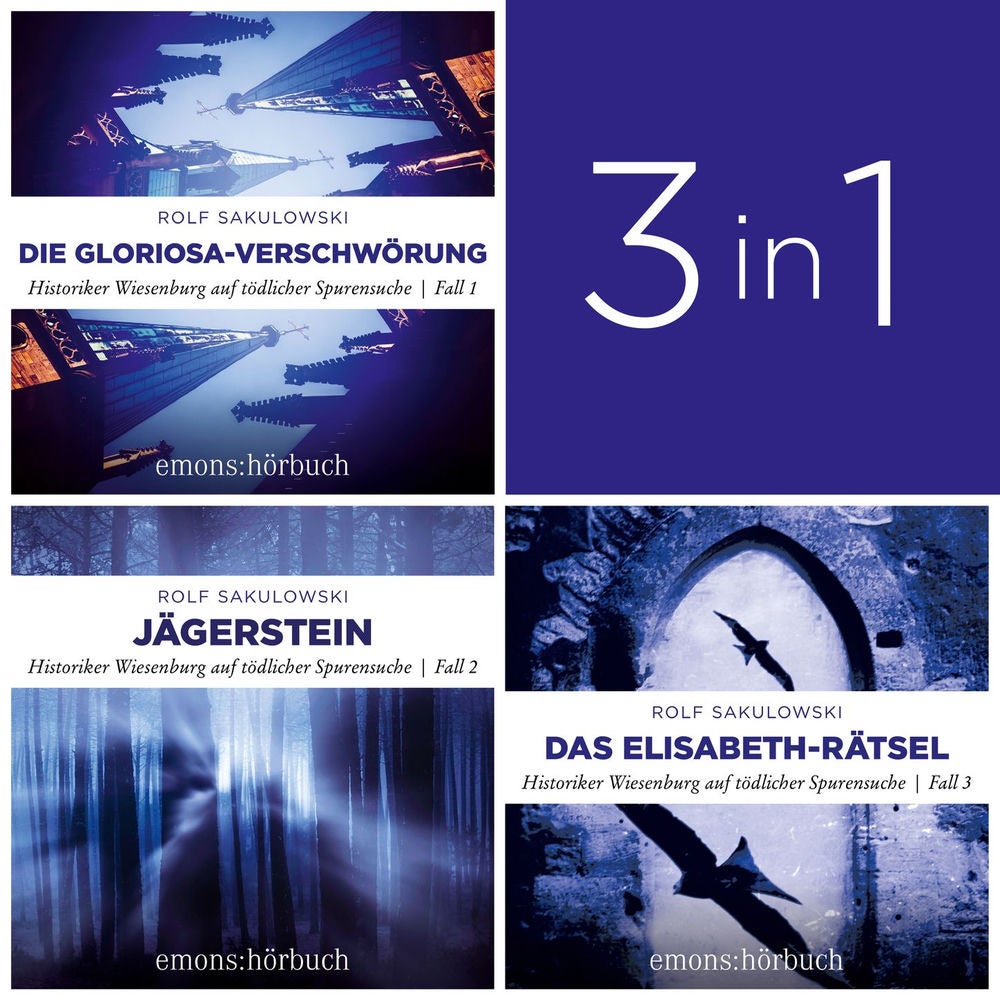 Historiker Wiesenburg auf tödlicher Spurensuche (Band 1-3) - Historiker Wiesenburg auf tödlicher Spurensuche