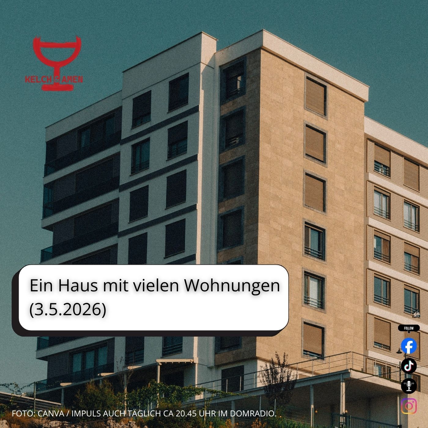 Haus mit vielen Wohnungen // 3.5.2026