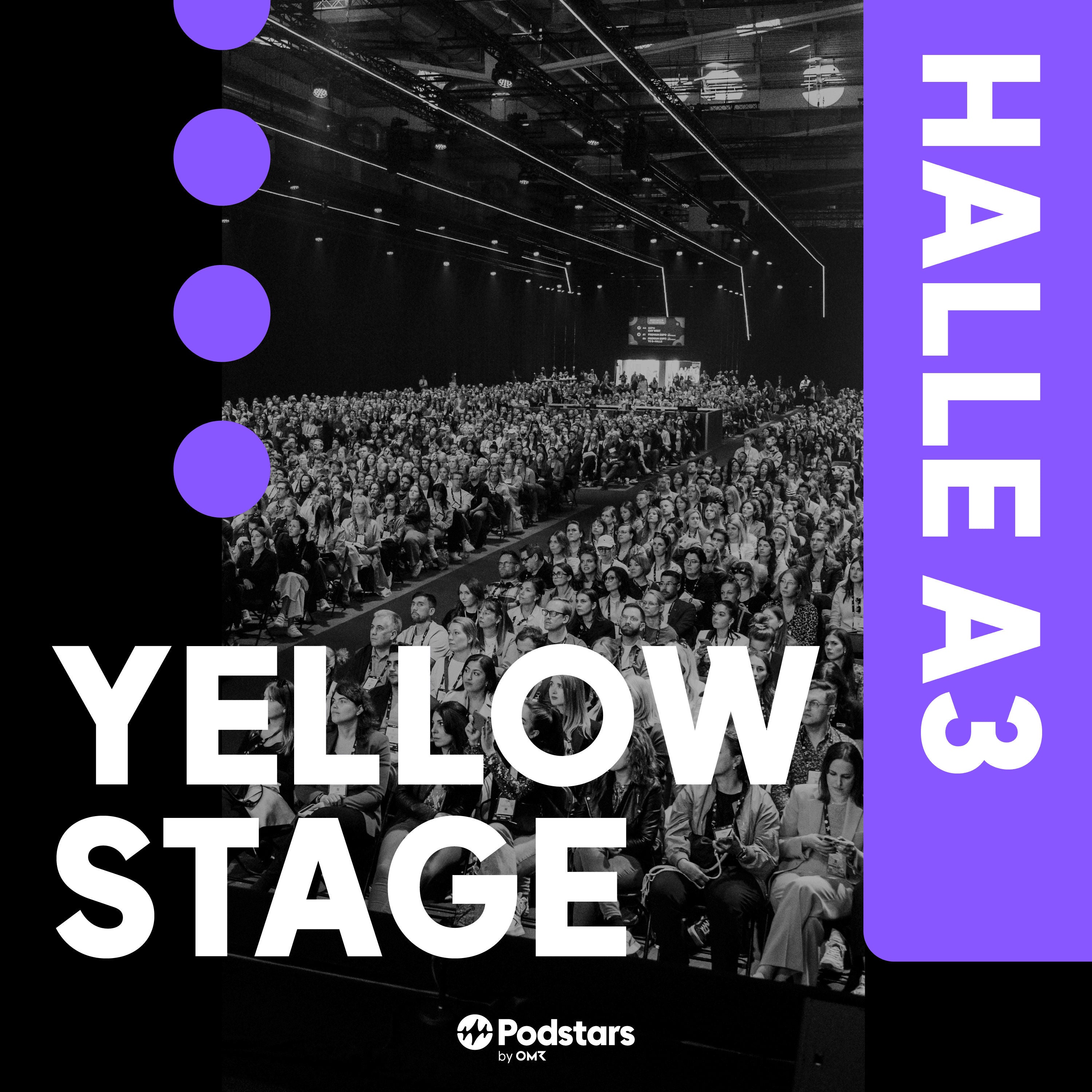 Englisch Version - Yellow Stage - Hall A3