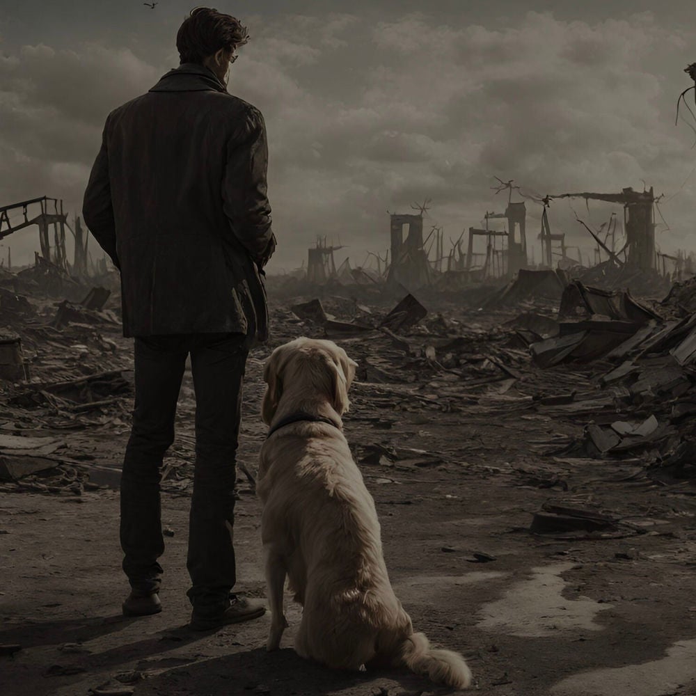 Ein Mann und sein Hund am Ende der Welt: Ein kurzer Roman über Krieg