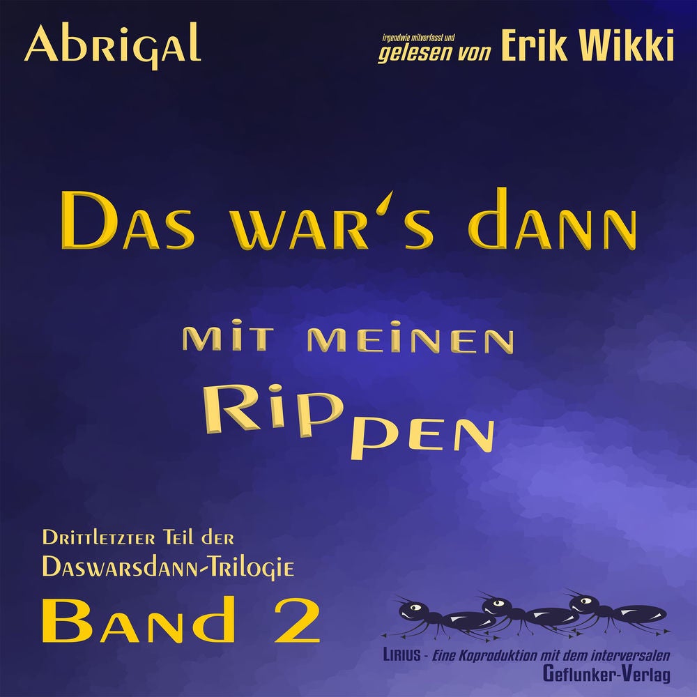Das war's dann mit meinen Rippen