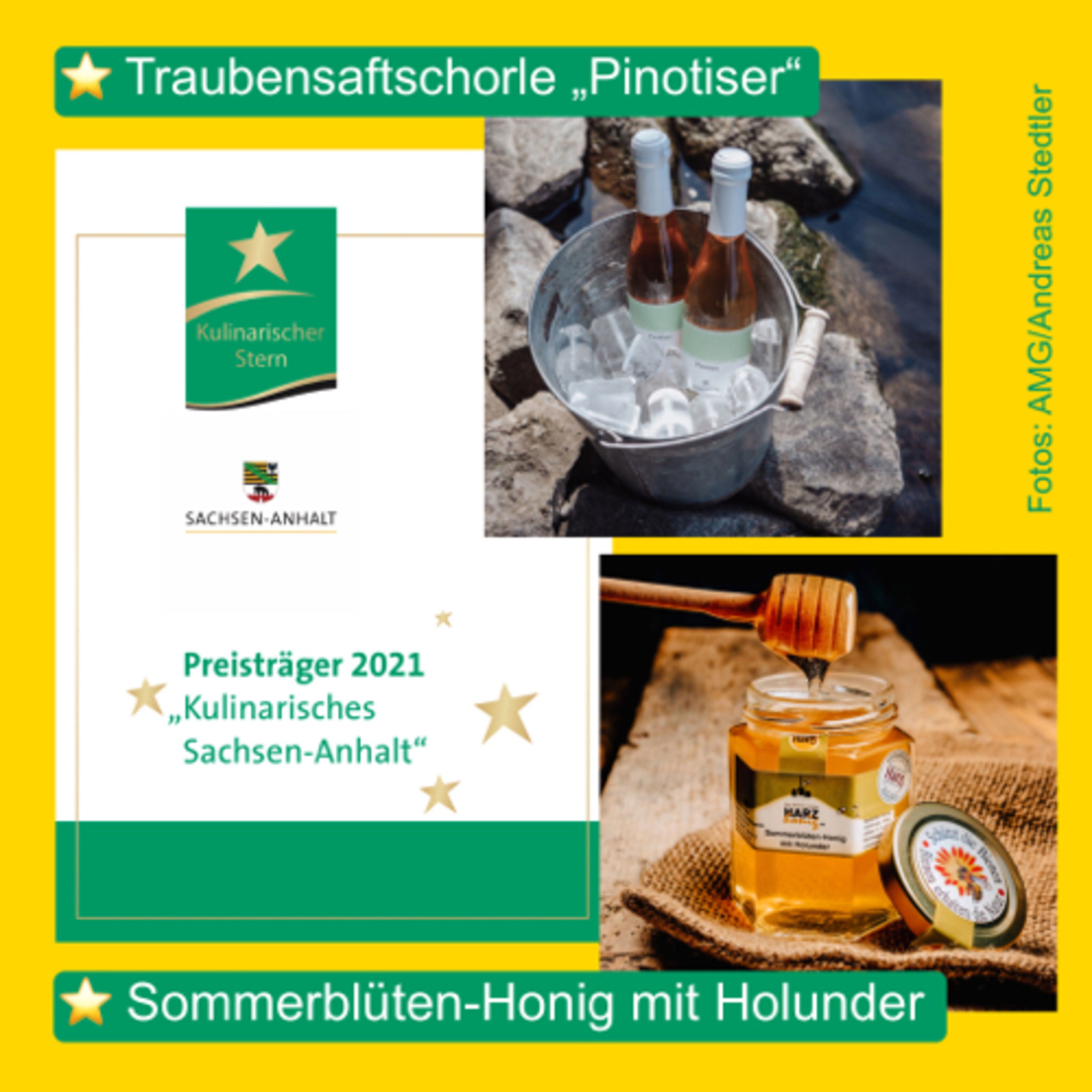 Traubensaftschorle & Honig - Kulinarische Sterne 2021