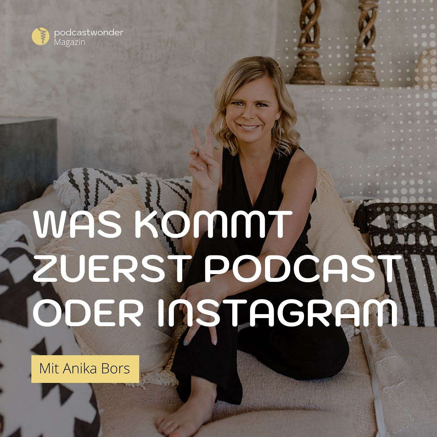 Was kommt zuerst, Podcast oder Instagram? 👀