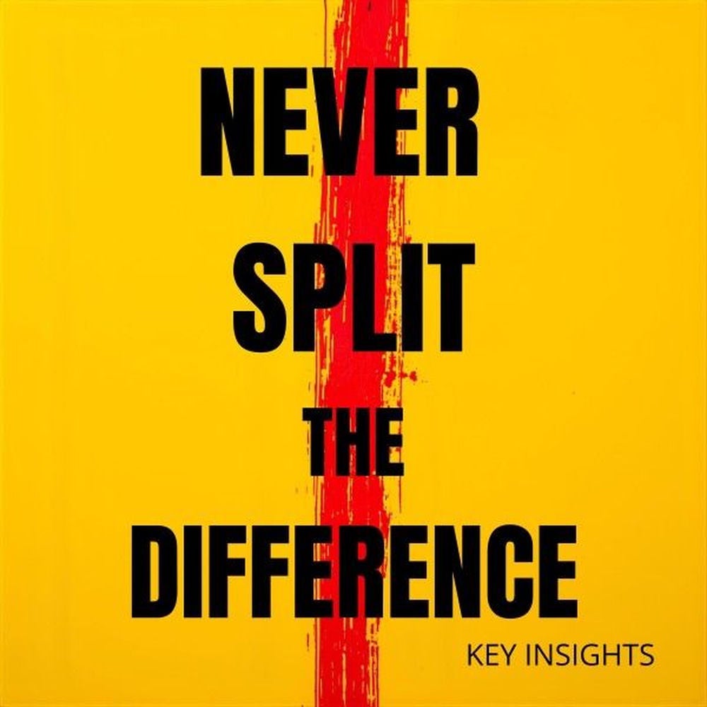 Never Split the Difference