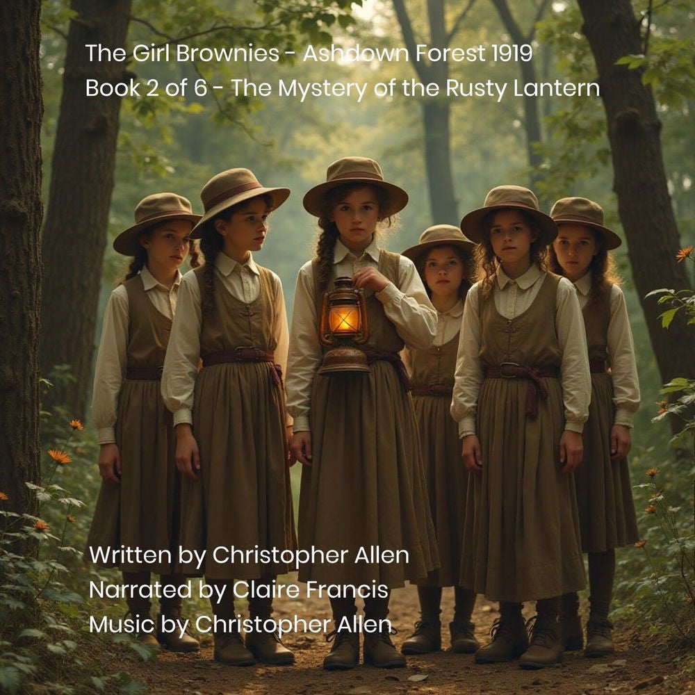 The Rusty Lantern - The Girl Brownies - Ashdown Forest 1919, Book 2