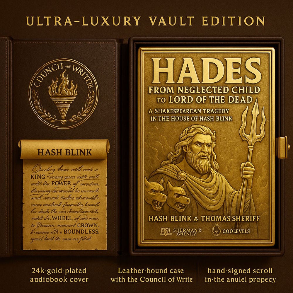 HADES: From Neglected Child to Lord of the Dead A Shakespearean - A Shakespearean Tragedy in the House of Hash Blink