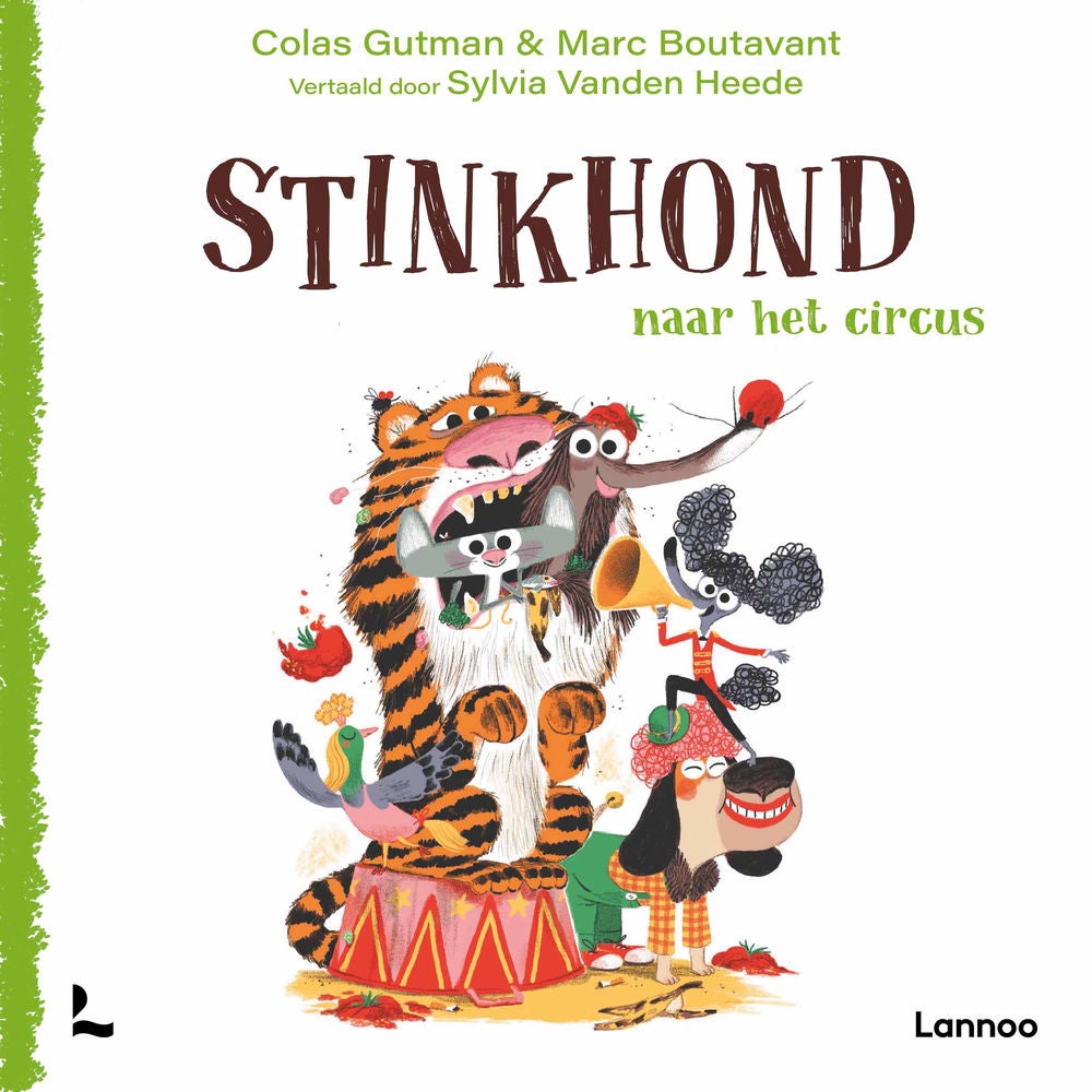 Stinkhond naar het circus