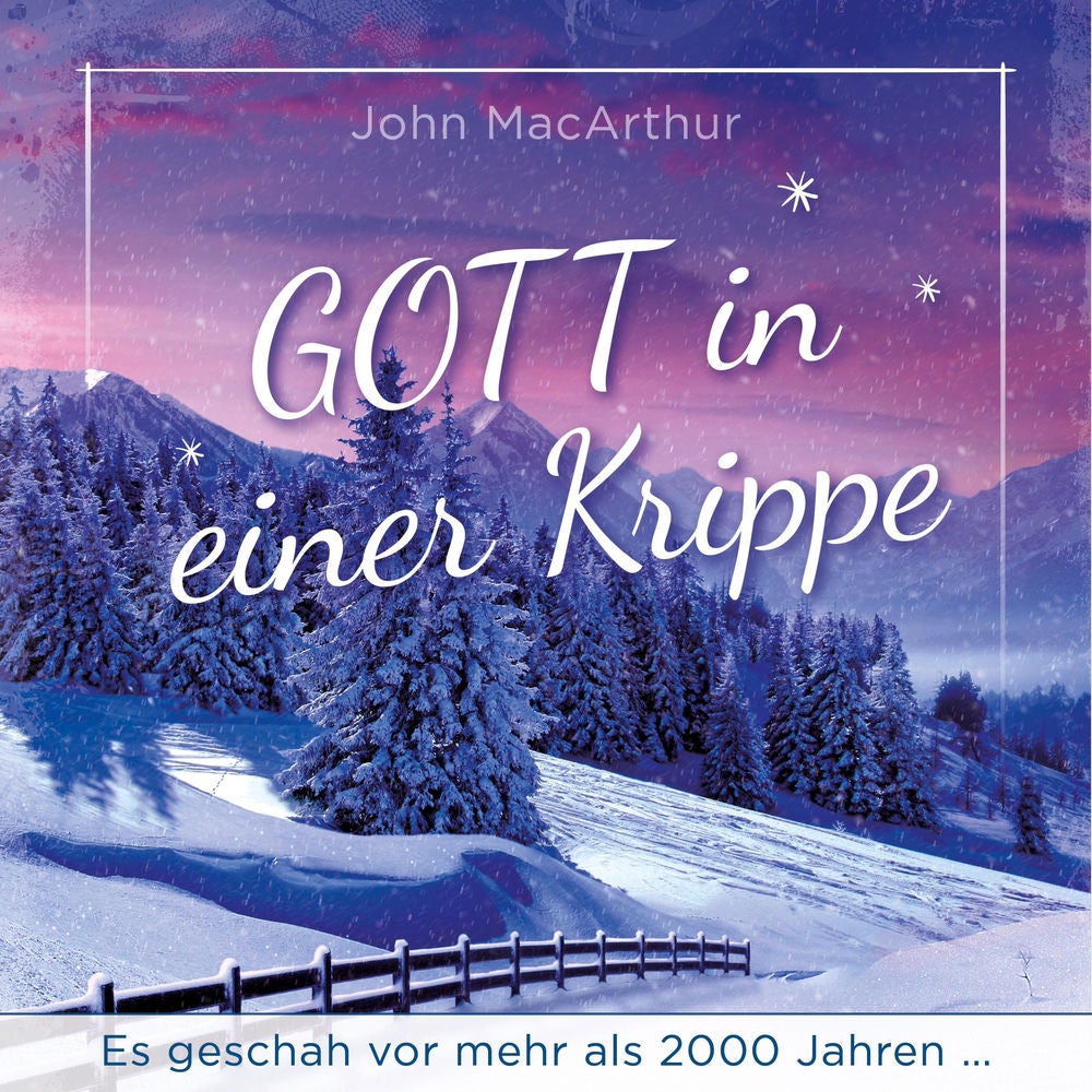 Gott in einer Krippe