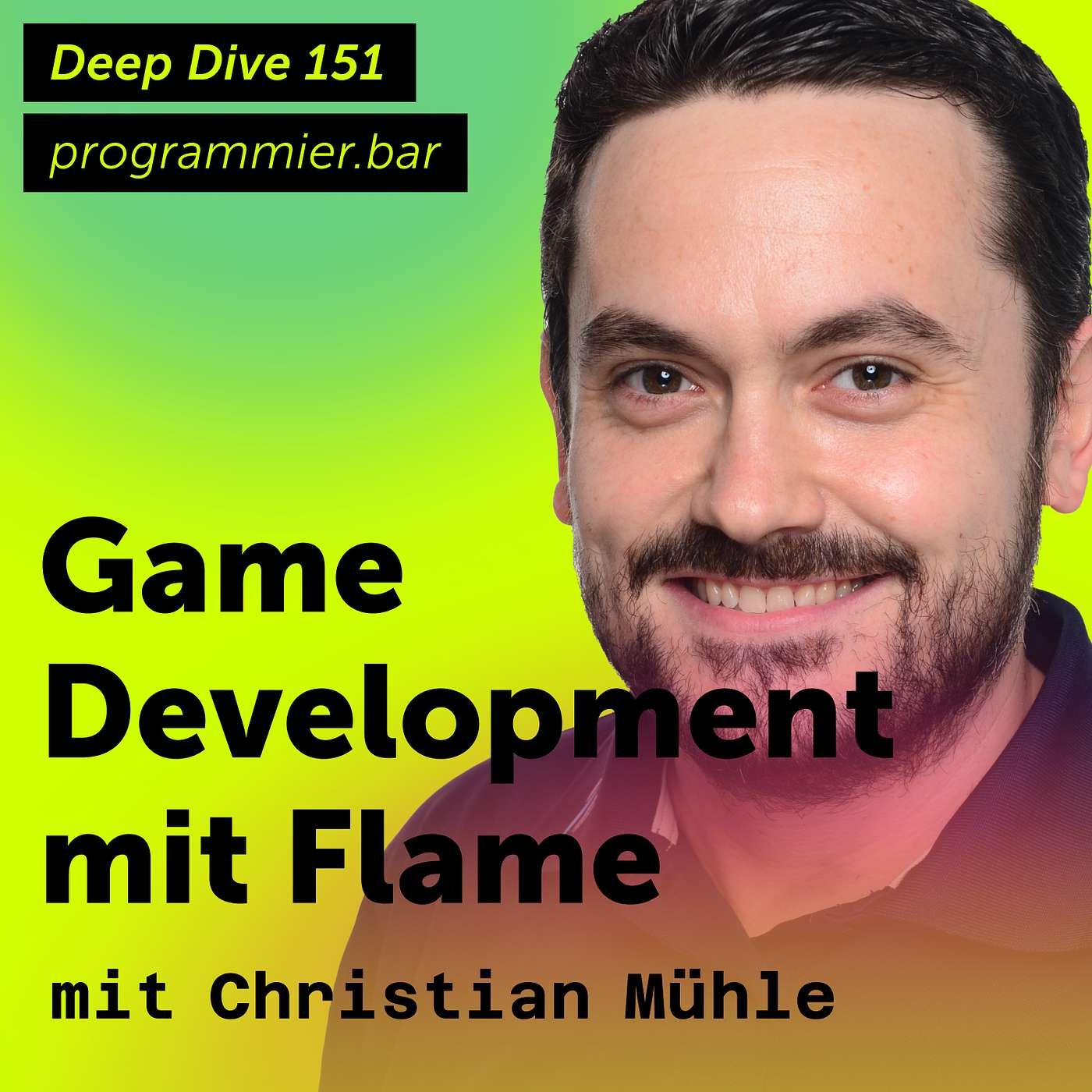Deep Dive 151 – Game Development mit Flame mit Spieleentwickler Christian Mühle