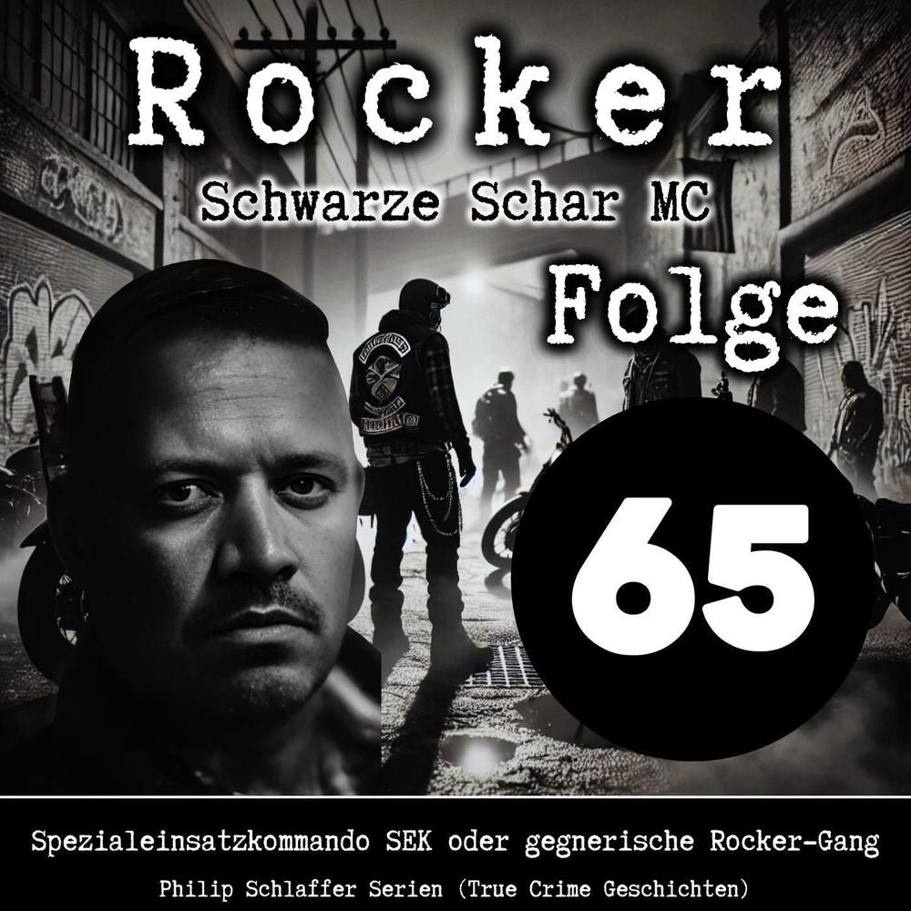 Rocker Schwarze Schar MC, Folge 65: Spezialeinsatzkommando SEK oder gegnerische Rocker-Gang (True Crime Geschichten)