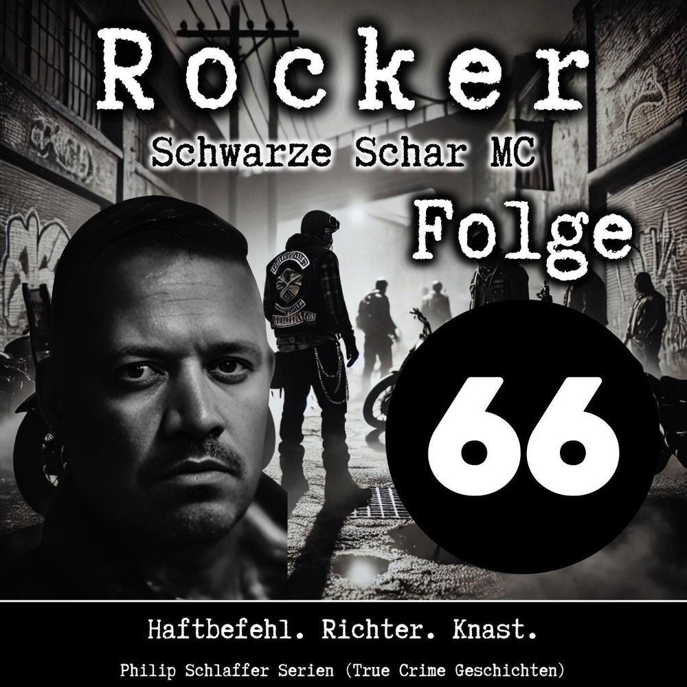 Rocker Schwarze Schar MC, Folge 66: Haftbefehl. Richter. Knast. (True Crime Geschichten)