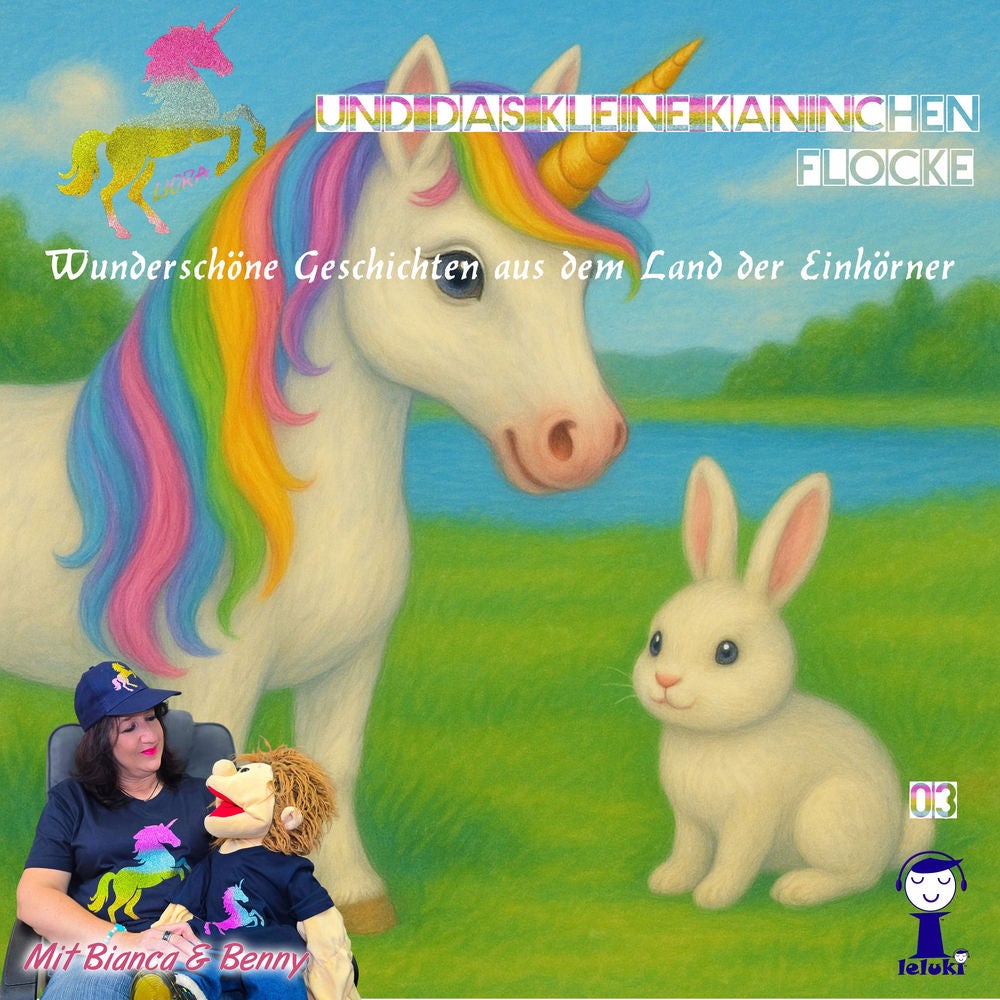 Liora und das kleine Kaninchen Flocke