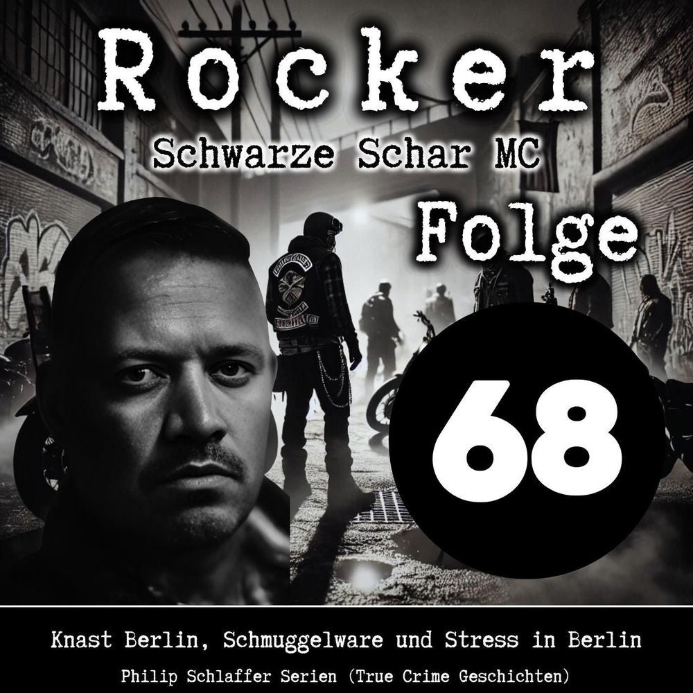 Rocker Schwarze Schar MC, Folge 68: Knast Berlin, Schmuggelware und Stress in Berlin (True Crime Geschichten)