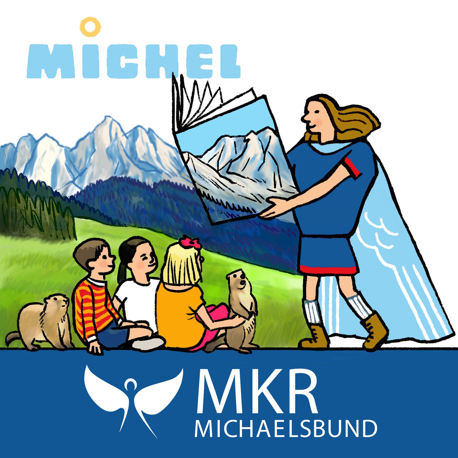 Michel in den Bergen