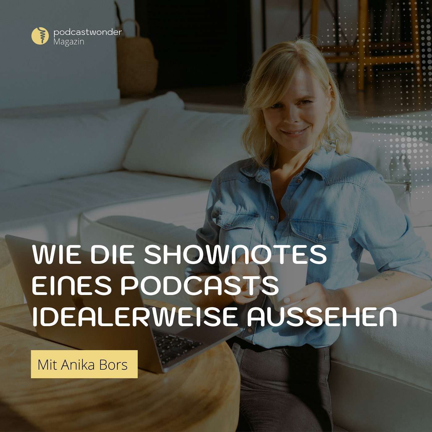 Wie die Shownotes eines Podcasts idealerweise aussehen