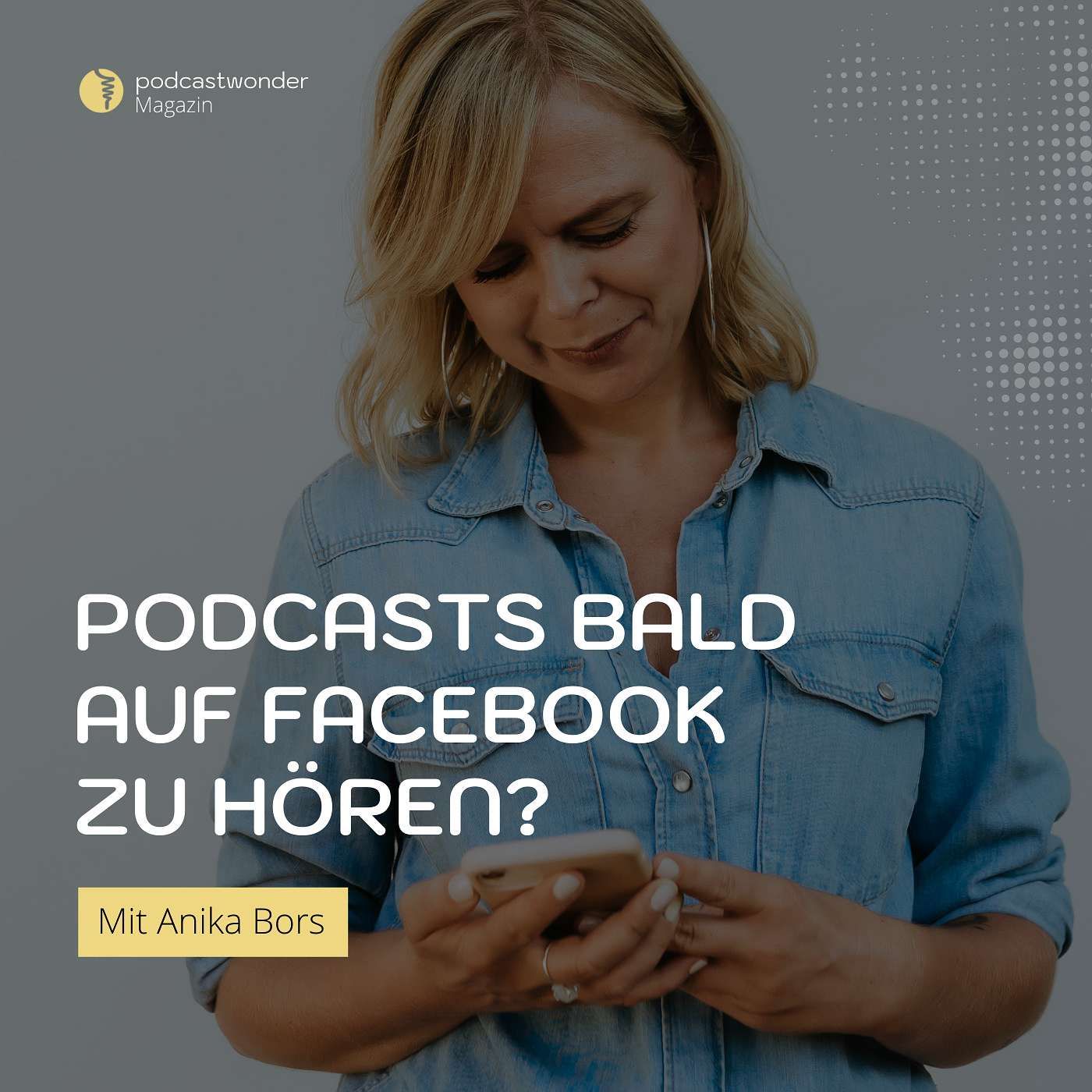 Podcasts bald auf Facebook zu hören?