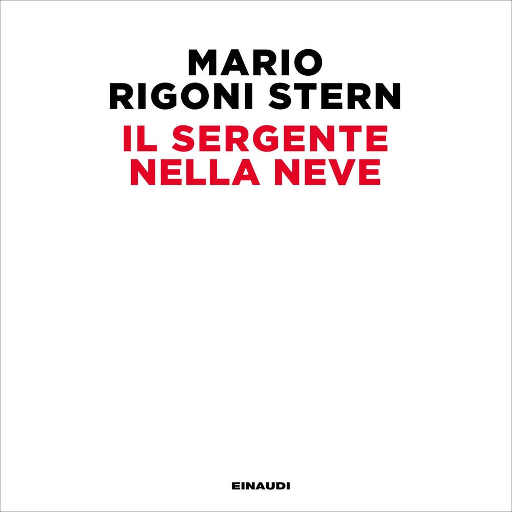 Il sergente nella neve