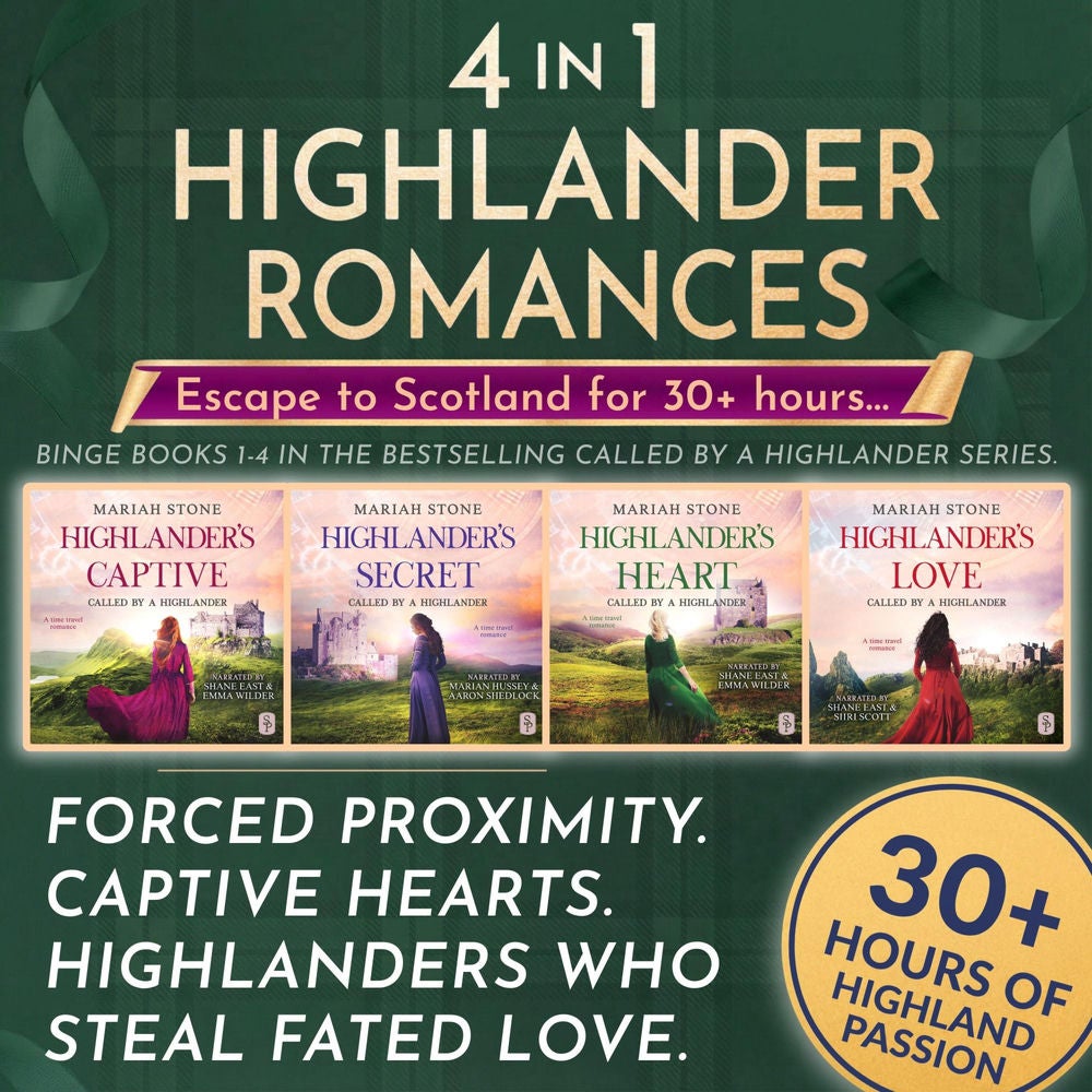 4 in 1 Highlander Audiobook Collection